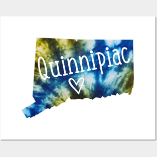 Tie Dye Quinnipiac Posters and Art